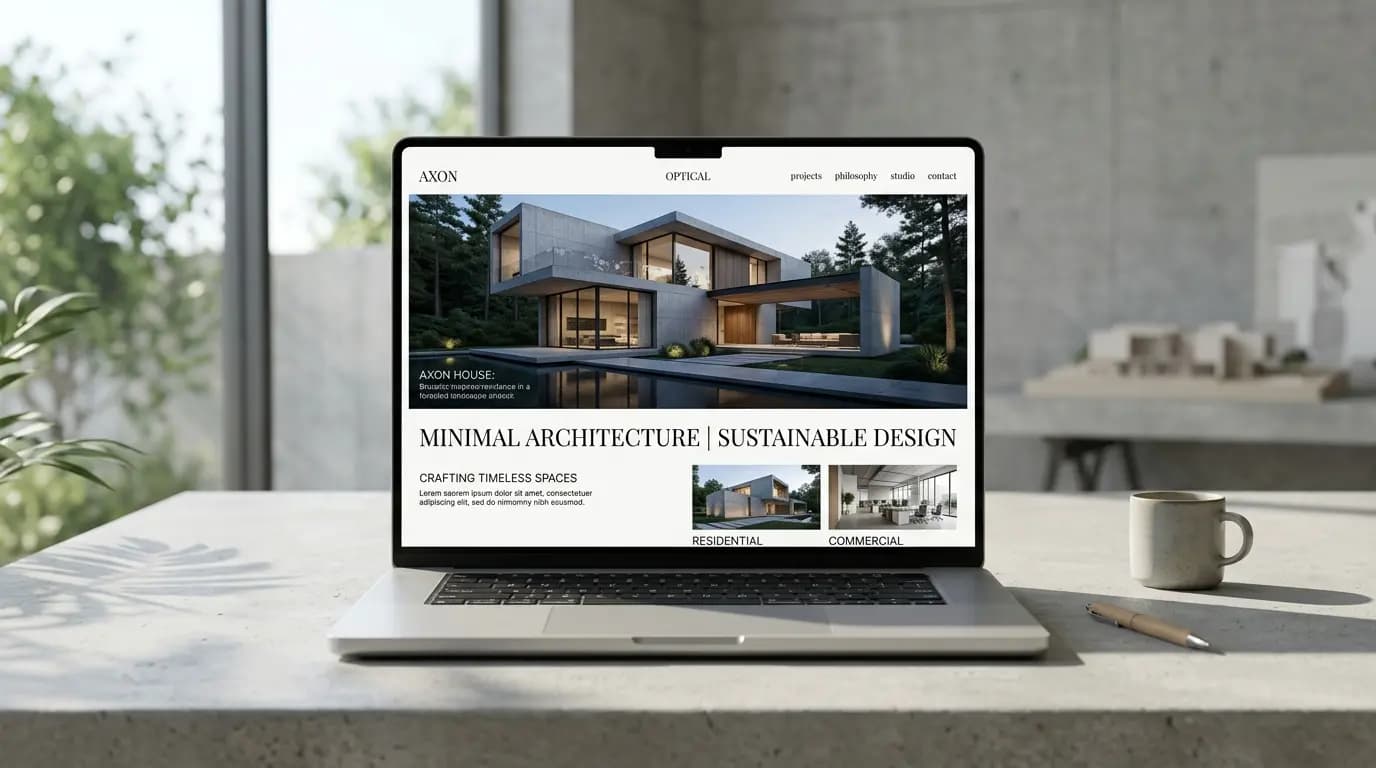 Luminary Architecture Studio Squarespace Website - Md. Shohan Islam