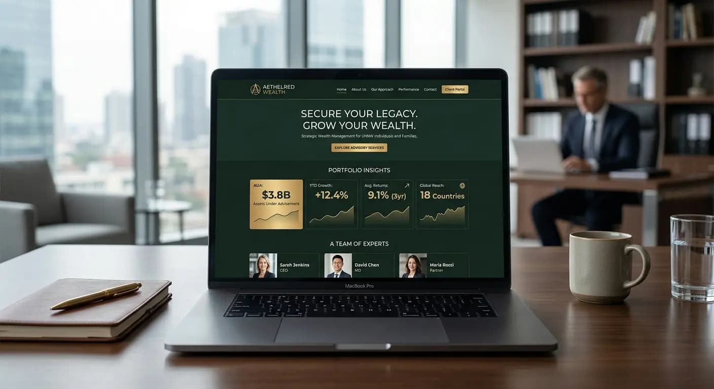 Red Oak Financial Group Squarespace Website - Md. Shohan Islam